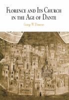 Florence and its church in the age of Dante /