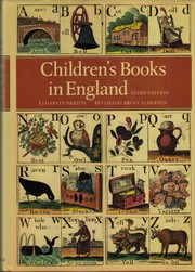 Children's books in England : five centuries of social life /