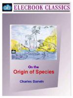 Origin of Species.