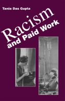 Racism and paid work /