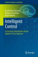 Intelligent Control A Stochastic Optimization Based Adaptive Fuzzy Approach /
