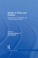 Gender in Policy and Practice : Perspectives on Single Sex and Coeducational Schooling.