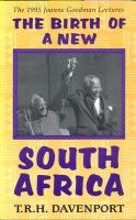 The birth of a new South Africa /