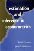 Estimation and inference in econometrics /