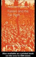 The Routledge Companion to Fascism and the Far Right.