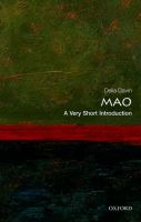 Mao : a very short introduction /