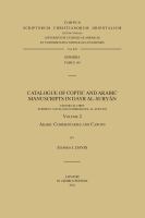 Catalogue of Coptic and Arabic Manuscripts in Dayr Al-Syrian.