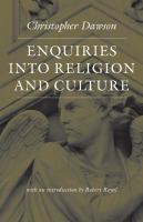 Enquiries into religion and culture /