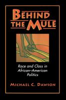 Behind the Mule : Race and Class in African-American Politics /