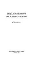 Pacific islands literature; one hundred basic books /