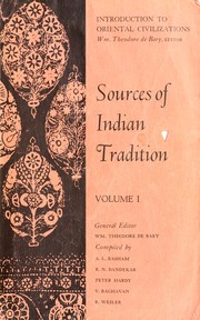 Sources of Indian tradition /