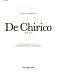 L'Opera completa di De Chirico, 1908-1924 /