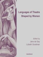 Languages of Theatre Shaped by Women.