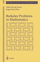 Berkeley problems in mathematics /