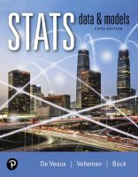 Stats : data and models /