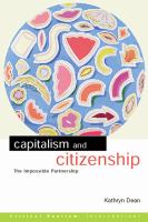 Capitalism and citizenship the impossible partnership /