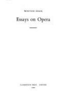 Essays on opera /