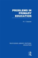 Problems in Primary Education (RLE Edu K).