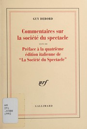 Commentaires sur la Société du spectacle : 1988 /