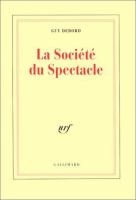 La Société du spectacle/