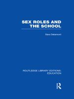 Sex Roles and the School.