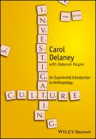 Investigating culture an experiential introduction to anthropology /