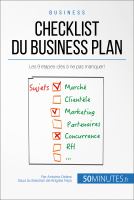 Checklist du Business Plan : Les 9 étapes-Clés à Ne Pas Manquer !.