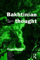 Bakhtinian thought an introductory reader /