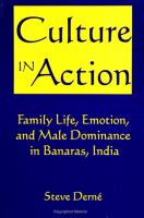 Culture in action : family life, emotion, and male dominance in Banaras, India /