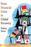 From Financial Crisis to Global Recovery.