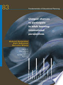 Unequal chances to participate in adult learning : international perspectives /