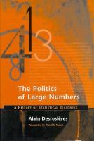 The politics of large numbers : a history of statistical reasoning /