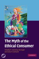 The myth of the ethical consumer /