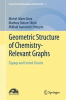 Geometric Structure of Chemistry-Relevant Graphs Zigzags and Central Circuits /