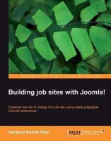 Building job sites with Joomla!.