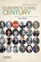 Europe's long century : society, politics, and culture, 1945-present /