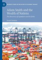 Adam Smith and the Wealth of Nations The Discovery of Capitalism and Its Limits /