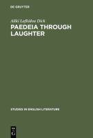 Paedeia Through Laughter : Jonson's Aristophanic Appeal to Human Intelligence.