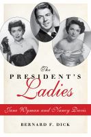 The president's ladies Jane Wyman and Nancy Davis /