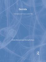 Screenplay and essays on the film Derrida /