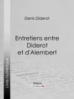 Entretiens entre Diderot et d'Alembert