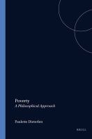 Poverty : a philosophical approach /