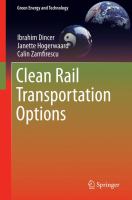 Clean Rail Transportation Options