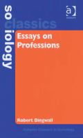 Essays on professions