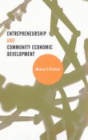 Entrepreneurship and Community Economic Development : Exploring the Link.