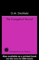 The Evangelical Revival.