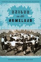 Exiled in the homeland : Zionism and the return to mandate Palestine /