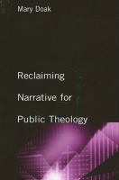 Reclaiming narrative for public theology