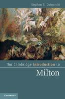 The Cambridge introduction to Milton /