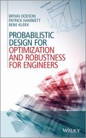 Probabilistic design for optimization and robustness for engineers